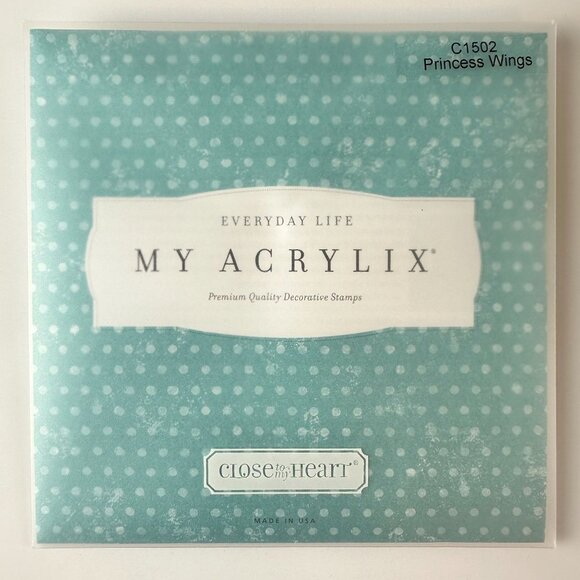 My Acrylix Princess Wings Decorative Stamps Set c1502 - Picture 2 of 2